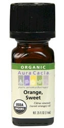 Aura Cacia Sweet Orange Essential Oil (0.25 Oz)