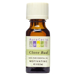 Aura Cacia Clove Bud Essential Oil (0.5 oz)