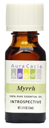 Aura Cacia Myrrh Essential Oil (0.5 oz)