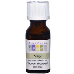 Aura Cacia Sage Essential Oil (0.5 oz)