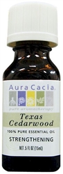 Aura Cacia Texas Cedarwood Essential Oil (0.5 oz)