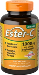 American Health Ester-C with Citrus Bioflavonoids, 1000 Mg (90 Caps)