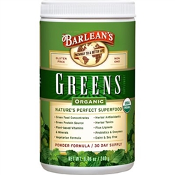 Barlean's Organic Greens Powder (240 g)