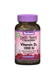 EARTHSWEET CHEWABLE VITAMIN D3 1000 IU (90 TABLETS)