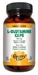 L-GLUTAMINE 500 MG W/B-6 (100 vegicaps)