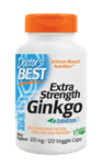 Extra Strength Ginkgo 120mg, 120 Veggie Caps