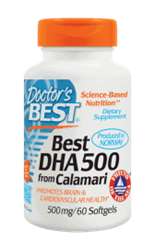 DHA 500 From Calamari, 500mg, 60 Softgels