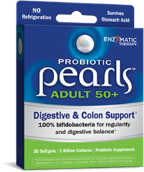 Probiotic Pearls, Adult 50+, 1 Billion Cultures, 30 Softgels