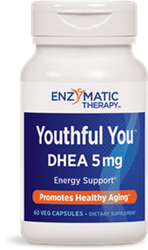 Youthful You DHEA, 5mg, 60 veggie cap