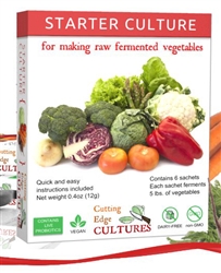 Starter Culture for Making Raw Fermented Vegetable