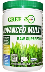 Greens Plus Advanced Multi Raw Superfood, Unflavored (9.4 oz)