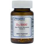 D3 5000 (120 softgels)