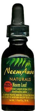 Neem Leaf Extract Triple Strength 1 oz