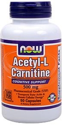 ACETYL L-CARNITINE 500mg (50 Vcaps)