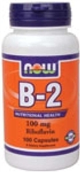 B-2 (Riboflavin) 100mg Capsules (100 ct)