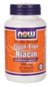 Flush-Free Niacin 500 mg - 90 Vcaps