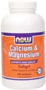 Calcium & Magnesium - 240 Softgels