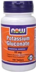 Potassium Gluconate 99mg Tablets (100 ct)