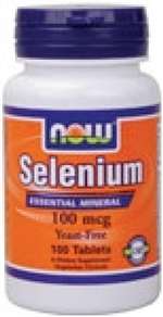 Selenium 100 mcg Yeast Free Vegetarian Tablets (100 ct)