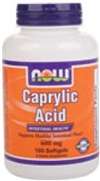Caprylic Acid 600 mg Softgels (100 ct)