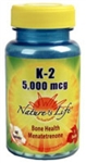 K-2 --5,000 mcg (60 tablets)