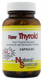 Raw Thyroid (90 capsules)