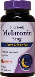 Melatonin Fast Dissolve 3mg (90 Tablets)