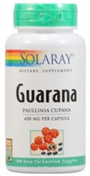 Guarana 400mg (100 capsules)