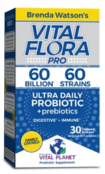 Vital Flora 60/60 Ultra Daily Probiotic 30 capsule