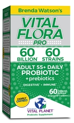 Vital Flora 60/60 Adult 55+ Probiotic 60 capsule