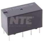 NTE R40-17D2-5/6C RELAY-4PDT 2AMP 5/6VDC SENSITIVE COIL EPOXY SEALED PC MOUNT DUAL COIL LATCHING 5.08 MM TERM SPACING