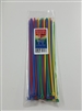 11" 50 LB ASSORTED COLOR CABLE TIES
