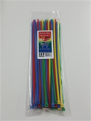 11" 50 LB ASSORTED COLOR CABLE TIES