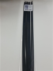 black cable ties