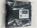 black cable ties