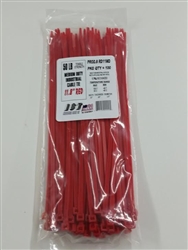 red cable ties