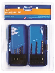 10 PC COBALT DRILL SET