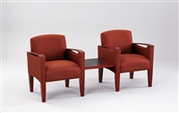 Lesro - The Brewster Series - 2 seats with connecting table