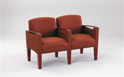 Lesro - The Brewster Series - 2 seats with Center Arm