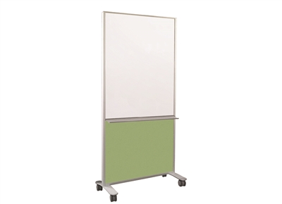 Claridge - Connect X2 Mobile - Combination Markerboard & Tackboard