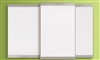 Claridge - Evolve Sliding System - Fixed Wall Mounted w/Sliding Whiteboard or Tackboard
