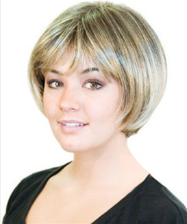Synthetic Medium Wig by Aspen. Shake & Wear. Bangs: 3.5", Sides: 5", Crown: 8", Nape: 1.5", Cap Size: Average <A class=colorchart href=/v/vspfiles/charts/as.html target=cc>Color Chart</a>