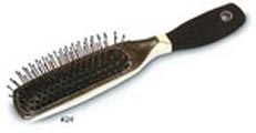 Anti-Static Chrome Plated Wig Brush