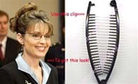 Sarah Palin Hair Up Do Idea