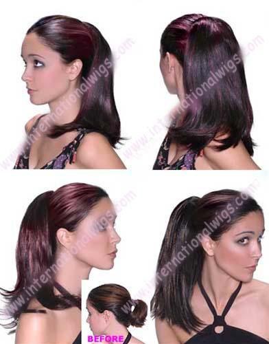 Human Hair Ponytail