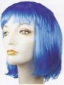 Blue Lady Gaga Bob Look-Alike Wig