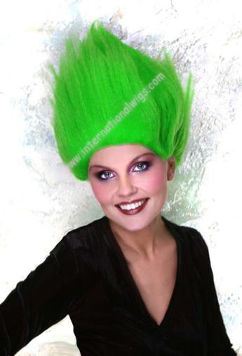Green Troll Wig- Thing 1 & Thing 2 Wig