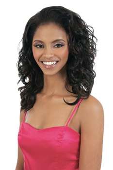 2 in 1 Curlable 1/2wig ponytail curly OL16"