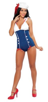 2 Piece Pinup Sailor