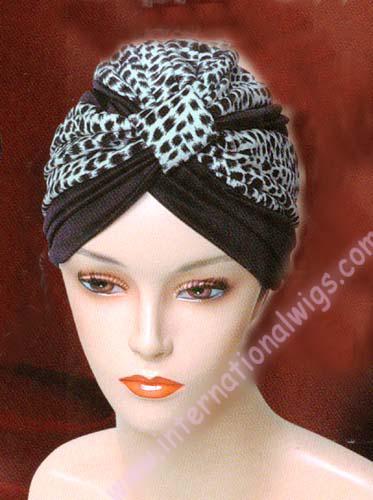 Two Tone Velour Turban